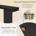 Tavolo Console Geometrico Nero / Blu Scuro / Bianco per 1, Ingresso e Soggiorno