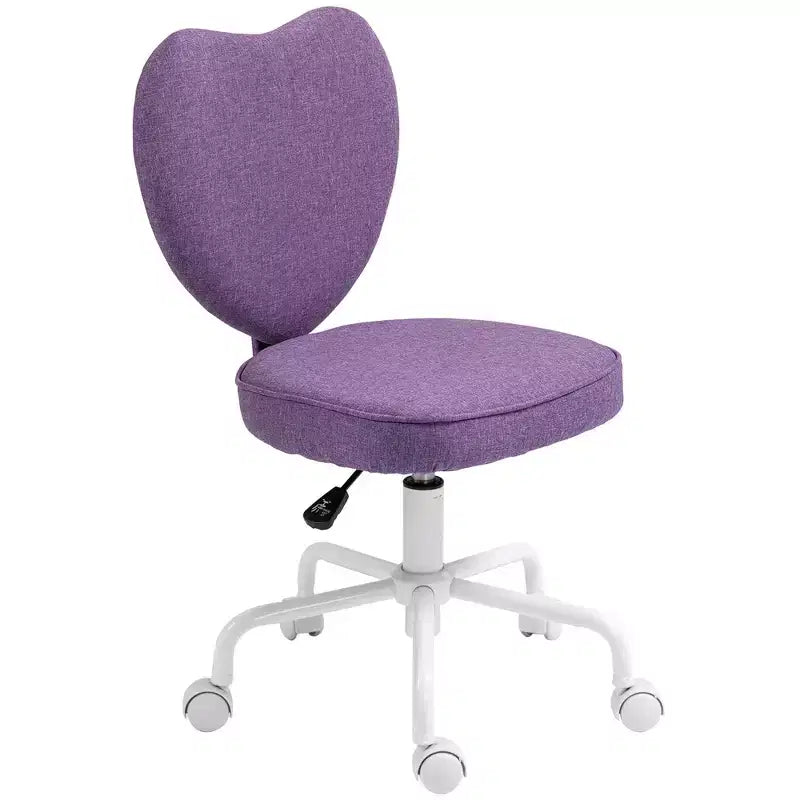 Heart Love Shaped Back Design Office Chair with Adjustable Height