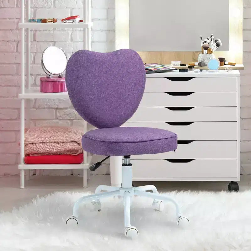 Sedia da ufficio girevole Purple Heart-Back, 1 posto
