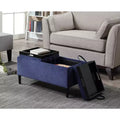 HomeStock Comfort Magnolia Storage Ottoman with Trays