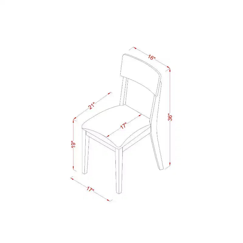 Set da pranzo 5 pezzi in lino bianco, piano in legno massello, 4 posti a sedere