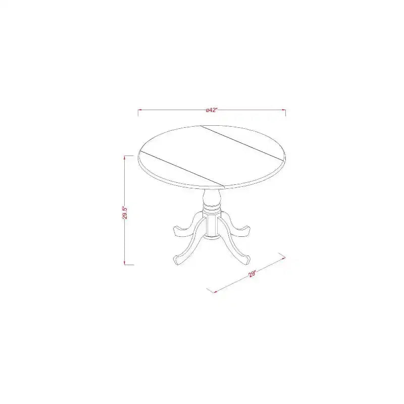 Set da pranzo in 3 pezzi in legno bianco lino, rettangolare, 2 posti